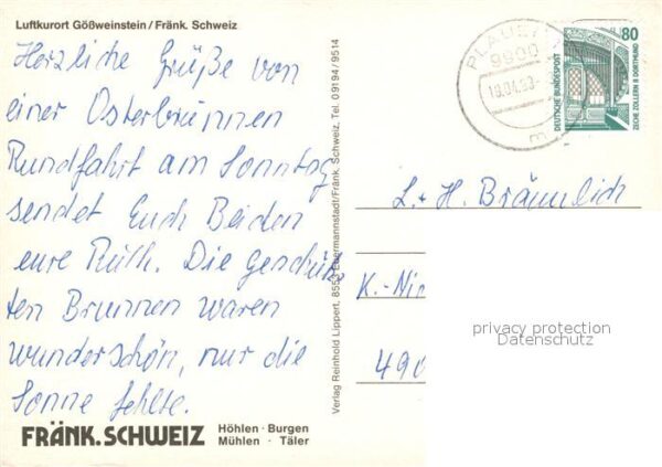 Goessweinstein mit Kirche – Bild 2