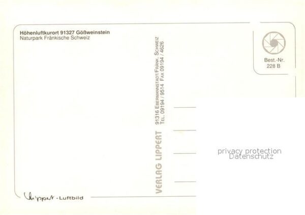 Goessweinstein Fliegeraufnahme – Bild 2