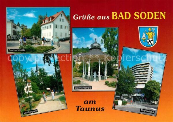 Bad Soden Taunus Brunnenstrasse Tempel Thermalbad Quelle