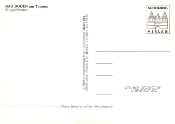 Bad Soden Taunus Kurgastbrunnen – Bild 2