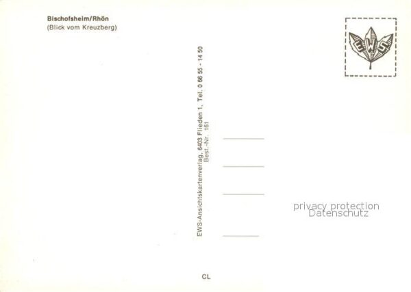 Bischofsheim Rhoen Blick vom Kreuzberg – Bild 2