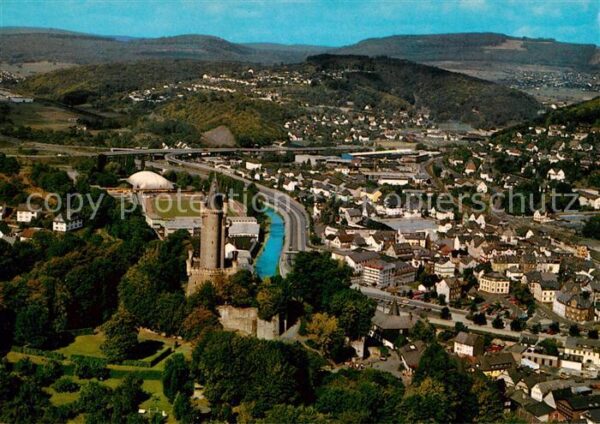 Dillenburg Fliegeraufnahme Oranienstadt Wilhelmstu