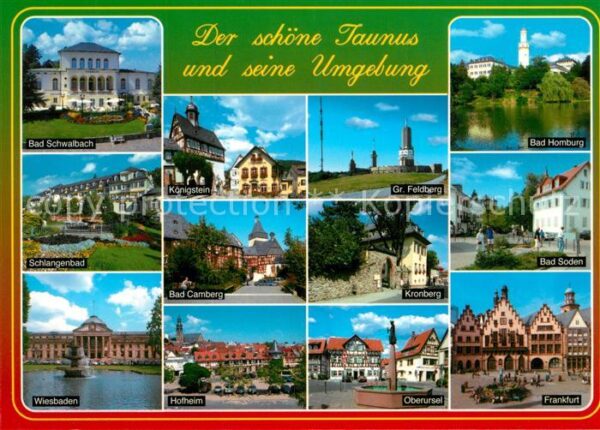 Bad Schwalbach Königstein Feldberg Bad-Homburg Bad-Sod