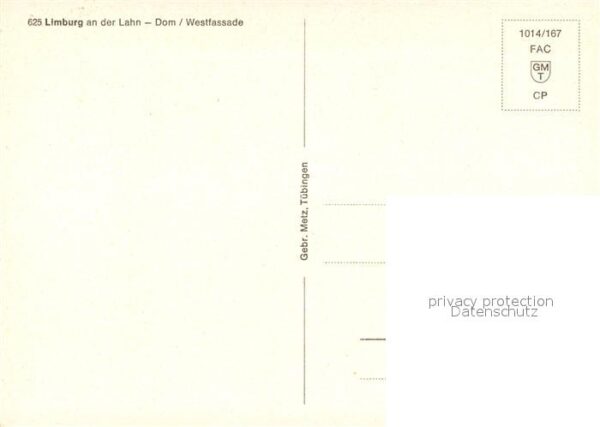 Limburg Lahn Dom Westfassade – Bild 2