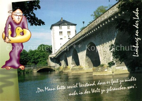 Limburg Lahn alte Lahnbrücke