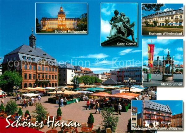 Hanau Main Schloss Philippsruhe Gebrüder Grimm Kur