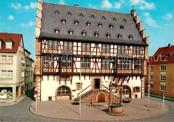 Hanau Main Goldschmiedehaus Fachwerk