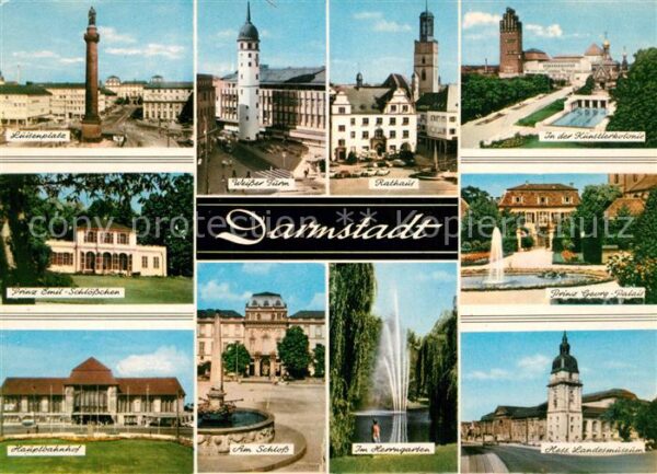 Darmstadt Luisenplatz Prinz-Emil-Schlößchen Prinz