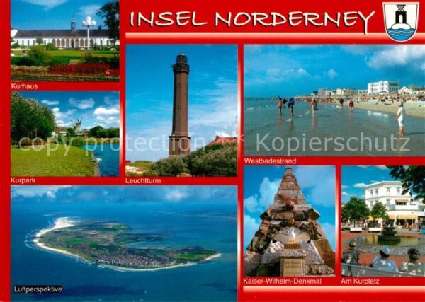 Norderney Nordseebad Kurhaus Weststrand Kurplatz Kaiser-Wilh