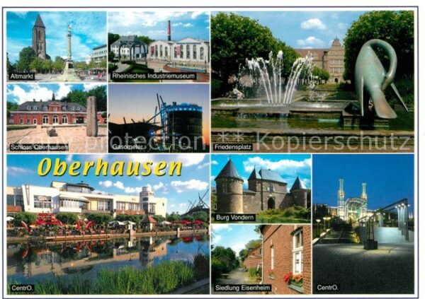 Oberhausen Altmark Industriemuseum Friedensplatz G