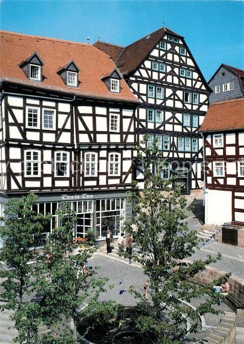 Marburg Lahn Augustinergasse Fachwerk