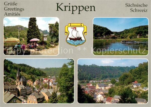 Krippen Bad Schandau Fliegeraufnahme