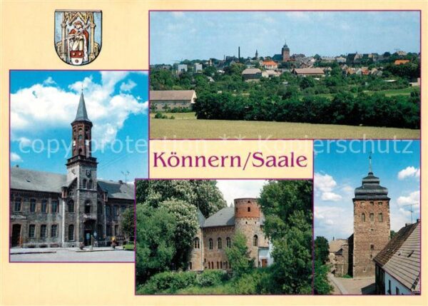 Koennern Rathaus Georgsburg Kirche