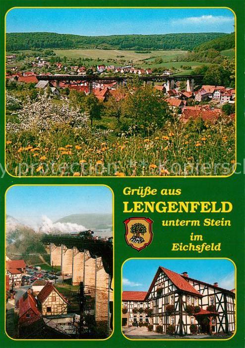 Lengenfeld Stein im Eichsfeld Fachwerk Viadukt Kanonenba