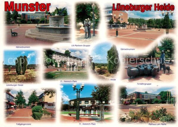 Munster Oertze Lüneburger-Heide Gänsebrunnen Lilli Mar