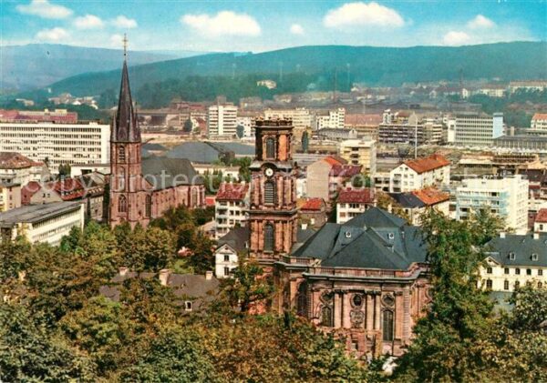 Saarbruecken Blick vom Triller