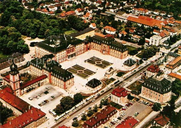 Bruchsal Fliegeraufnahme Schloß
