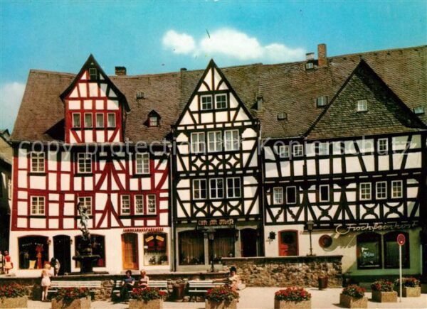 Limburg Lahn An der Plötze Fachwerk