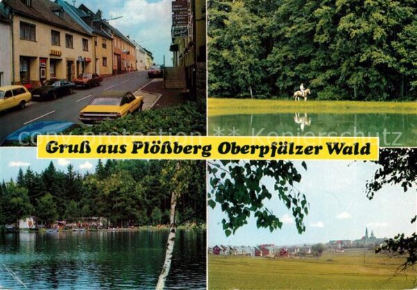 Ploessberg Oberpfalz Aktiv Markt Reiter Seepartie Panorama
