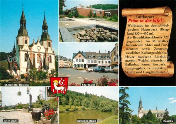 Pruem Eifel St Salvator Basilika Alter Markt Kur Ce