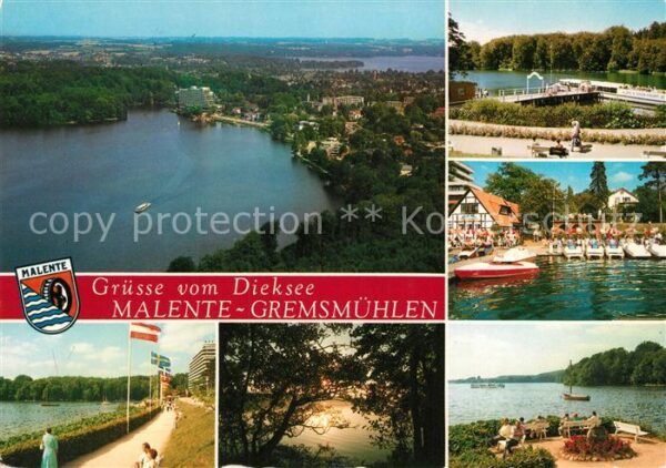 Malente-Gremsmuehlen Naturpark Holsteinische Schweiz Dieksee