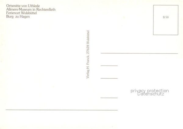 Hagen Bremischen Uthlede Ortsmitte Allmersmuseum Rechten – Bild 2