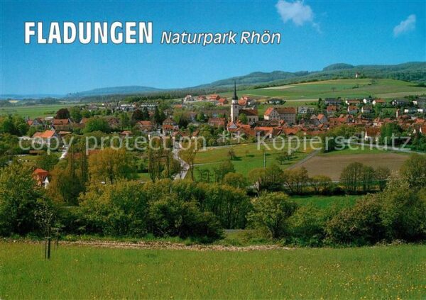 Fladungen Panorama Naturpark Rhön