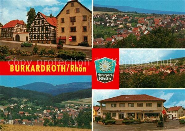 Burkardroth mit Ortsteilen Zahlbach Stangenroth Wol