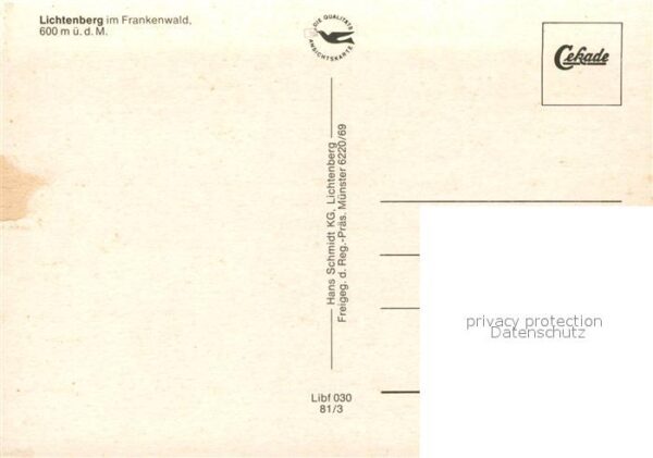 Lichtenberg Oberfranken Frankenwald Fliegeraufnahme – Bild 2