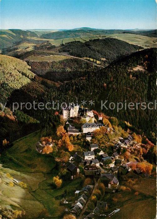 Ludwigsstadt Burg Lauenstein im Frankenwald Fliegera