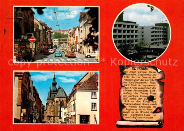St Wendel Bahnhofstrasse Basilika Bosenberg Kurkl
