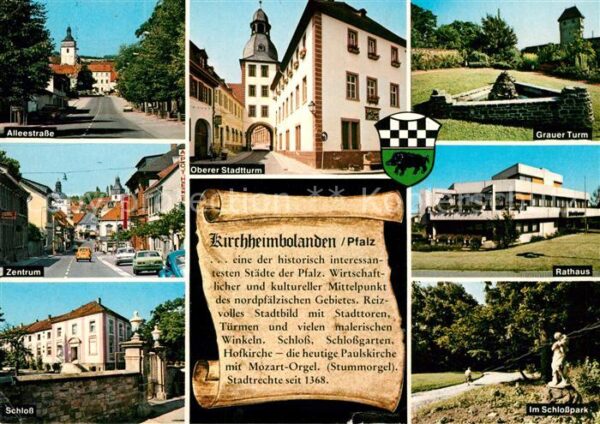 Kirchheimbolanden Alleestrasse Zentrum Schloss Stadtturm