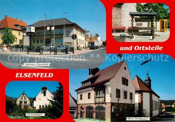 Elsenfeld Rathaus Ortsteile Eichelsbach Rück Schi