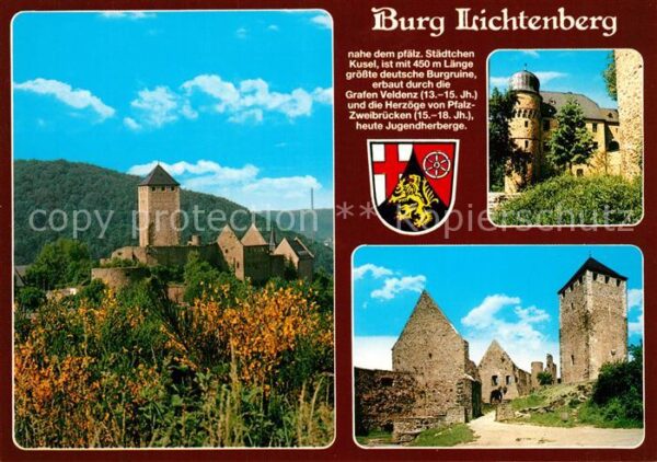 Thallichtenberg Burg Lichtenberg Chronik Wappen