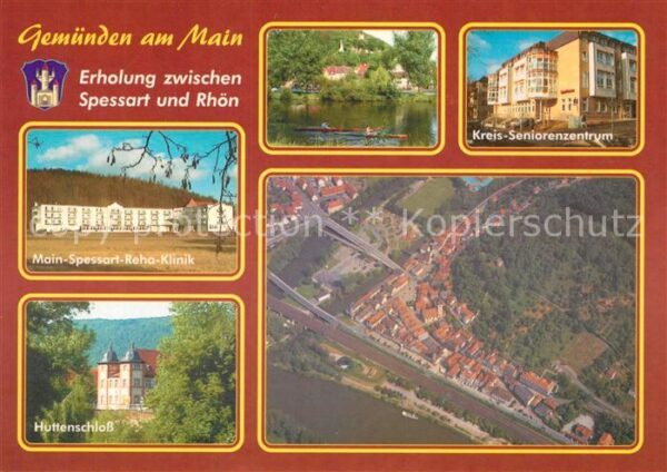 Gemuenden Main Main Spessart Reha Klinik Huttenschloss