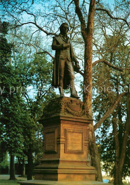 Marbach Neckar Schiller Denkmal auf der Schillerhöhe