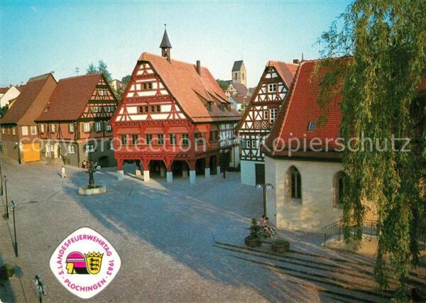Plochingen Altes Rathaus Historisches Gebäude 16.