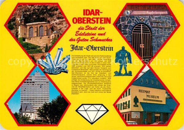 Idar-Oberstein Felsenkirche Edelsteinbörse Kupferbergw