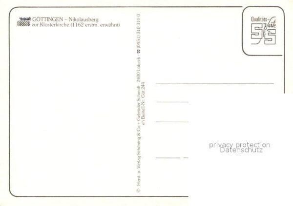 Goettingen Niedersachsen Nikolausberg Klosterkirche 12. Jhdt. – Bild 2