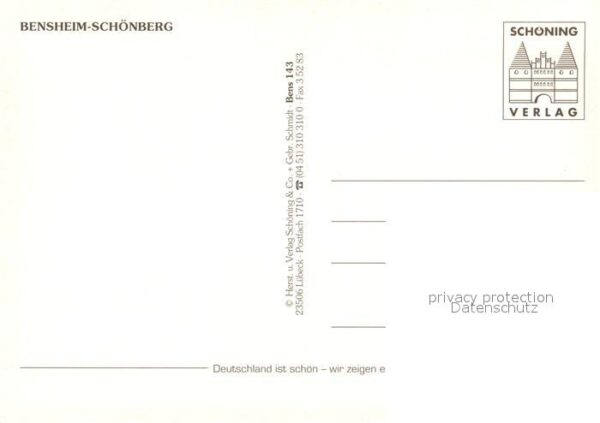 Schoenberg Bensheim Hauptstrasse Schloss – Bild 2