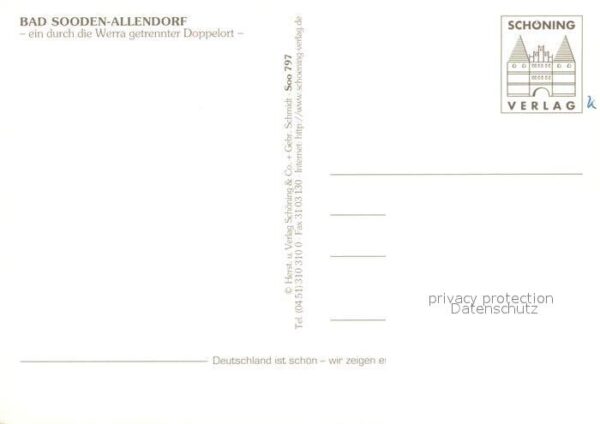 Bad Sooden-Allendorf Werra Wehr Saline Altstadt Fachwerkhäus – Bild 2