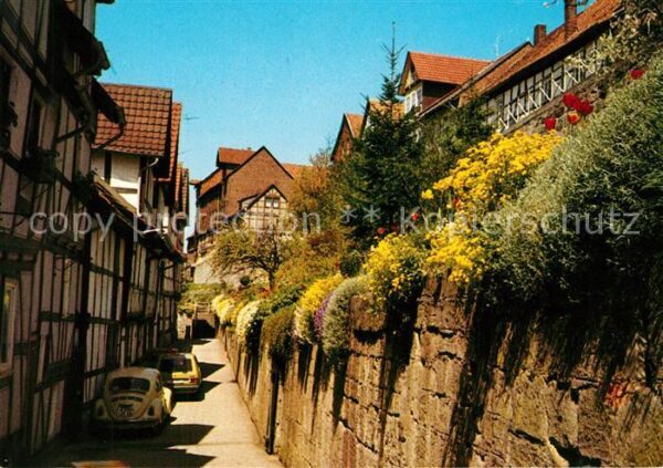 Bad Sooden-Allendorf Alte Fachwerkhäuser am Fischerstad Stad