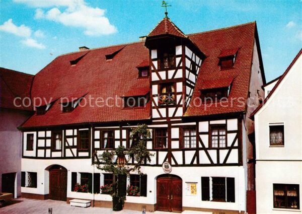 Hersbruck Deutsches Hirtenmuseum Fachwerk