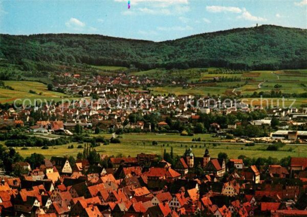 Hersbruck Südstadt mit Arzberg Fliegeraufnahme