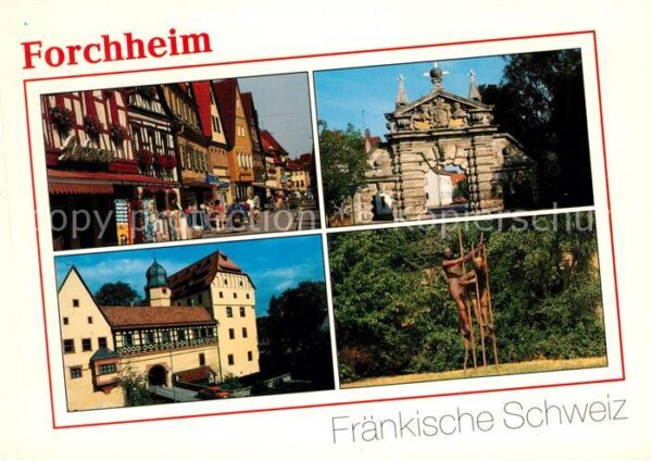 Forchheim Oberfranken Altstadt Burg Denkmal Nürnberger Tor