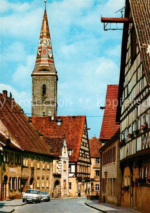 Wolframs-Eschenbach Liebfrauenmünster Altstadt Fachwerkhäus