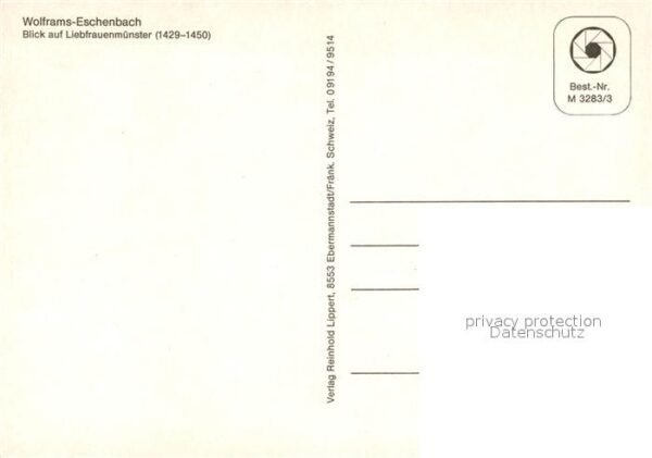 Wolframs-Eschenbach Liebfrauenmünster Altstadt Fachwerkhäus – Bild 2
