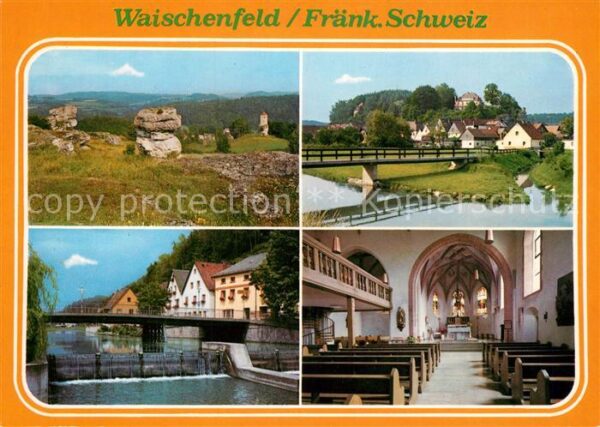 Waischenfeld Landschaftspanorama Fränkische Schweiz