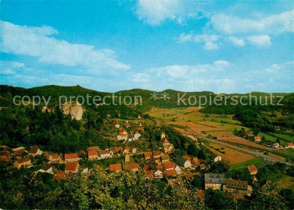 Streitberg Oberfranken Panorama Wiesenttal