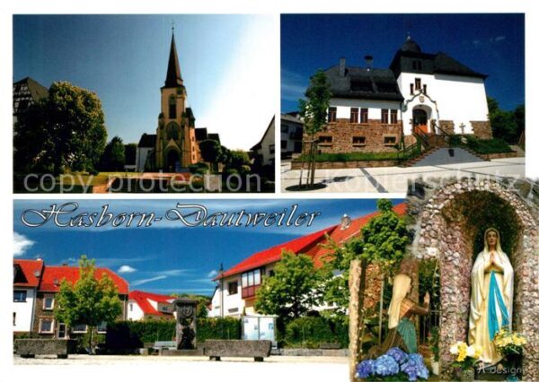 Hasborn-Dautweiler Tholey Pfarrkirche St Bartholomäus Rathaus Dor